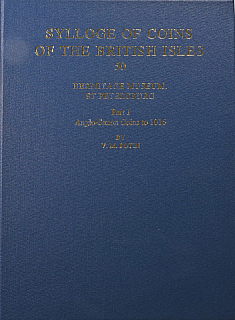 SCBI 50. Potin V. M. Sylloge of Coins of the British Isles. Vol. 50. Hermitage Museum, St Petersburg. Part I: Anglo-Saxon Coins to 1016. Oxford, 1999.