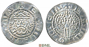 Денарий, Германия, Нижняя Лотарингия, Gf. Egbert II (1068-1090), м.д. Emnighem