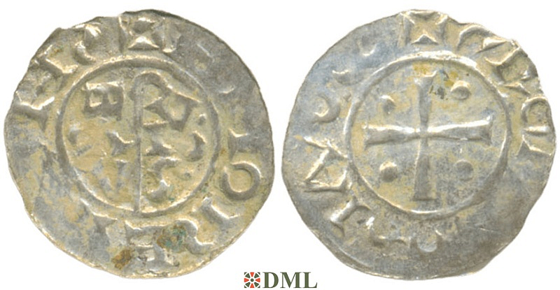 Денарий, Германия, Нижняя Лотарингия, B. Bernold (1040-1054), м.д. Groningen, Ilisch 2000 18.3