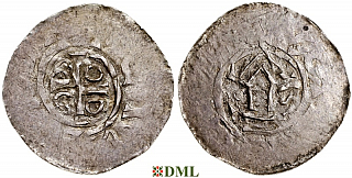 Денарий, Польша, Miecław (1037-1047), м.д. Mazowsze