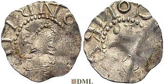 Денарий, Германия, Саксония, Konrad II (1024-1039), м.д. Dortmund, Dbg. 756