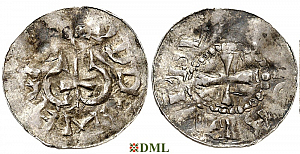 Денарий, Германия, Нижняя Лотарингия, Ordulf  (1059-1072), м.д. Jever, Dbg. 1288