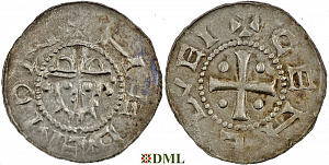 Денарий, Германия, Нижняя Лотарингия, Hermann (1059-1074), м.д. Jever, Dbg. 597