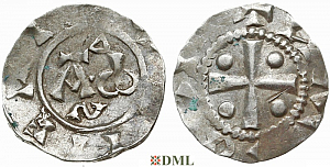 Денарий, Германия, Нижняя Лотарингия, Heinrich II (1002-1024), м.д. Deventer, Ilisch 2000, 1.7
