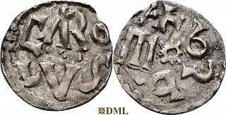 Денье, Каролинги, Charlemagne (768-814), м.д. Melle, Depeyrot 605