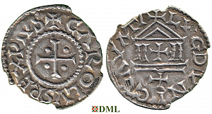 Денье, Каролинги, Charles le Chauve (840-877), м.д. Laon, Depeyrot 481