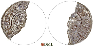 Денарий, Англия, Æthelred II (978-1016), м.д. ?, монетарий Elfwine