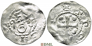 Денарий, Германия, Нижняя Лотарингия, Anonymous bishop, м.д. Zaltbommel, Ilisch 2000, 4.14