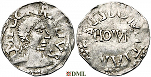 Денарий, Германия, Нижняя Лотарингия, Konrad II (1027-1039), м.д. Huy, Ilisch 2014, 33.12