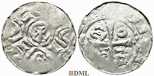 Денарий, Германия, Саксония, Anonymous bishop, Unknown mints (Lower Elbe region), Dbg. 1786