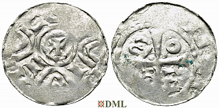 Денарий, Германия, Саксония, Anonymous bishop, Unknown mints (Lower Elbe region), Dbg. 1786
