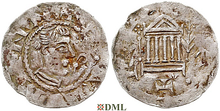 Денарий, Германия, Нижняя Лотарингия, Hermann II (1036-1056), м.д. Xanten, Dbg. 308