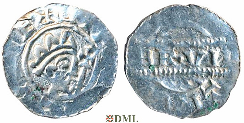 Денарий, Германия, Нижняя Лотарингия, Bruno III (1050-1057), м.д. Leeuwarden, Ilisch 2000, 21.14