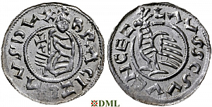 Денарий, Чехия, Богемия, Břetislav I (1034-1055), Šmerda 1996, 148a