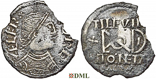Денарий Англия, Alfred the Great (871-899), м.д. Wessex, монетарий Tilewine, North 646