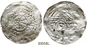 Денарий, Германия, Швабия, Anonymous bishop, м.д. Basel, Dbg. 2157