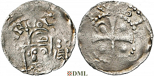Денарий, Германия, Франкония, Heinrich IV (1056-1084), м.д. Worms, Dbg. 850