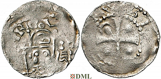 Денарий, Германия, Франкония, Heinrich IV (1056-1084), м.д. Worms, Dbg. 850
