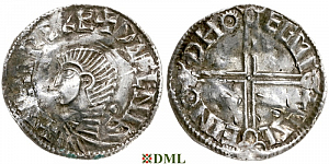 Денарий, Ирландия, Sihtric III (995-1036), м.д. Dublin, монетарий 