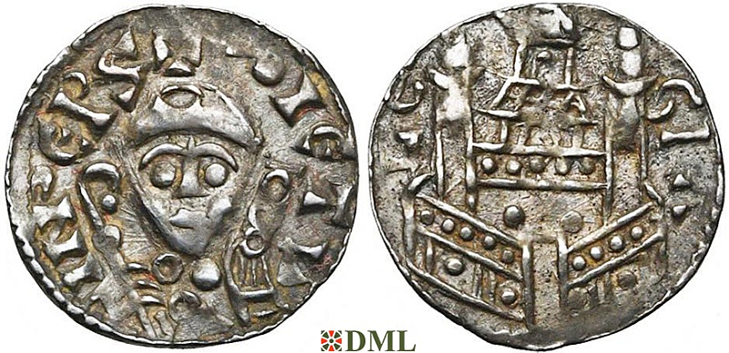 Денарий, Германия, Нижняя Лотарингия, Theoduin (1048-1075), м.д. Luttich, Ilisch 2014, 34.35