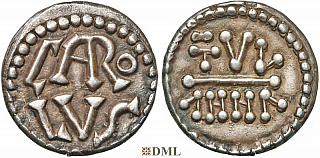 Денарий, Каролинги, Charlemagne (768-814)