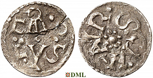 Денье, Каролинги, Charlemagne (768-814), м.д. Tours, Depeyrot 1055