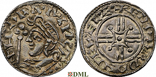 Денарий, Англия, Harthaknut (1035-1042), м.д. Lewes, монетарий Edperd, North 811