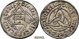 Денарий, Дания, Hardeknut (1035-1042), м.д. Roskilde, Hbg. 33