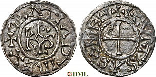 Денье, Каролинги, Charles le Chauve (840-877), м.д. Courgeon, Depeyrot 375
