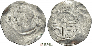 Денарий, Германия, Нижняя Лотарингия, Albert II (1031-1063), м.д. Dinant, Ilisch 2014, 30.7
