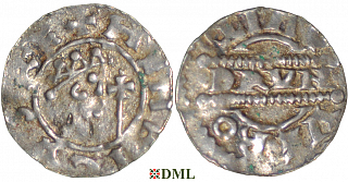 Денарий, Германия, Нижняя Лотарингия, Bruno III (1050-1057), м.д. Leeuwarden, Ilisch 2000, 21.14