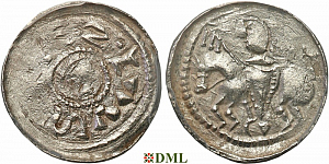 Денарий, Польша, Bolesław II (1058-1080)