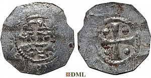 Денарий, Германия, Нижняя Лотарингия, Hermann (1059-1074), м.д. Jever, Dbg. 597