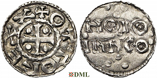 Денарий, Германия, Нижняя Лотарингия, Otto I (936-962), м.д. Huy, Ilisch 2014, 33.2