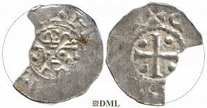 Денарий, Германия, Нижняя Лотарингия, Hermann (1059-1074), м.д. Jever, Dbg
