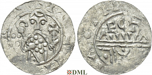 Денарий, Германия, Нижняя Лотарингия, B. Wilhelm (1054-1076), м.д. Utrecht, Ilisch 2000, 10.10
