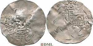 Денарий, Германия, Франкония, Rudhard (1089-1109), м.д. Mainz, Dbg. 817