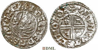 Денарий, Англия, Æthelred II (978-1016), м.д. York, монетарий Arncetel, North 770