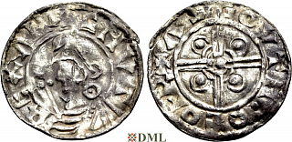Денарий, Англия, Cnut (1016-1035), м.д. ?, монетарий ?, North 787
