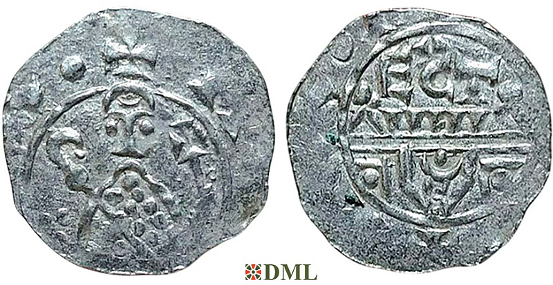 Денарий, Германия, Нижняя Лотарингия, Wilhelm de Ponte (1054-1076), м.д. Utrecht, Ilisch 2000, 10.?