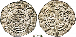 Денарий, Германия, Нижняя Лотарингия, Gf. Egbert II (1068-1090), м.д. Stavoren, Ilisch 2000, 22.1