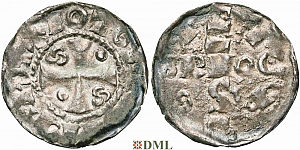 Денарий, Германия, Нижняя Лотарингия, Lambert II (1040-1063), м.д. Brussel