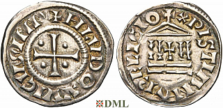 Денье, Каролинги, Louis le Pieux (814-840), Unknown mints, Depeyrot 1179