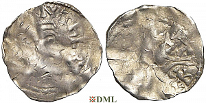 Денарий, Германия, Нижняя Лотарингия, K. Heinrich III (1046-1056), м.д. Luttich, Ilisch 2014, 34.24