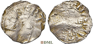 Денарий, Германия, Нижняя Лотарингия, Albert II (1031-1063), м.д. Namur, Ilisch 2014, 31.9