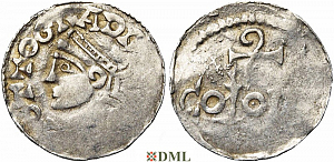 Денарий, Германия, Нижняя Лотарингия, Otto III (983-996), м.д. регион Meuse, Ilisch 2014, 35.3