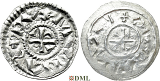 Денарий, Венгрия, Hg. Geza I  (1064-1074)