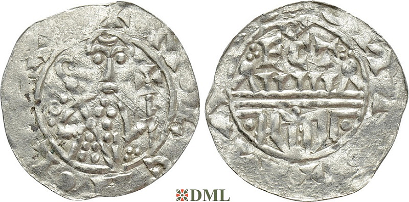 Денарий, Германия, Нижняя Лотарингия, B. Wilhelm (1054-1076), м.д. Utrecht, Ilisch 2000, 10.10