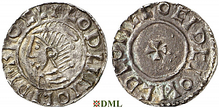 Денарий, Швеция, Olaf Skötkonung (995-1021), м.д. Sigtuna, Malmer 9.652:9.1851