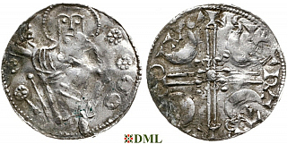 Денарий, Дания, Sven Estridsen (1047-1075), м.д. Lund, Hbg. 32